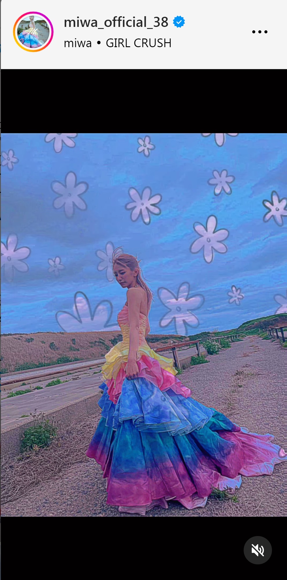 miwaのインスタグラムから