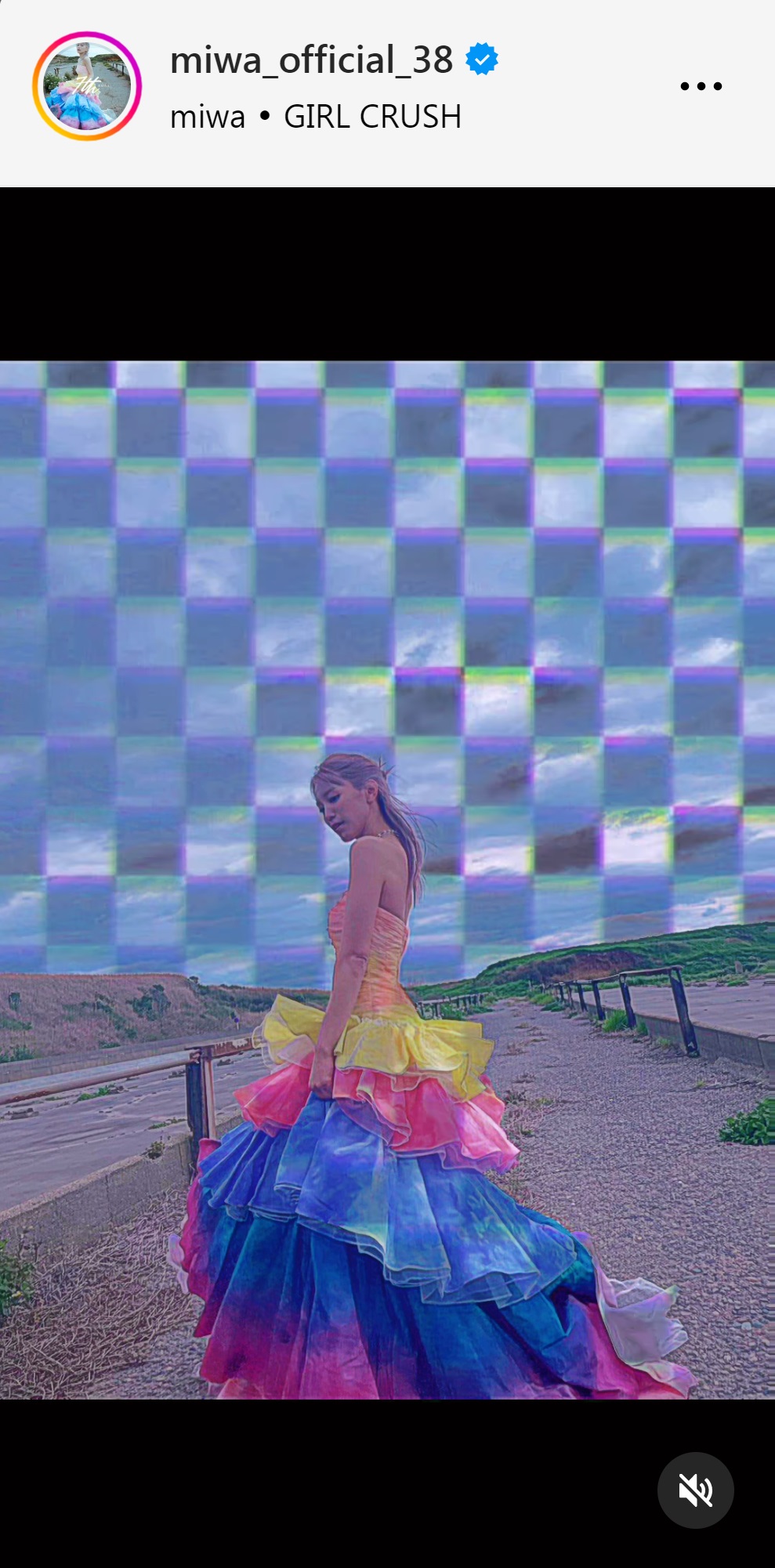 miwaのインスタグラムから