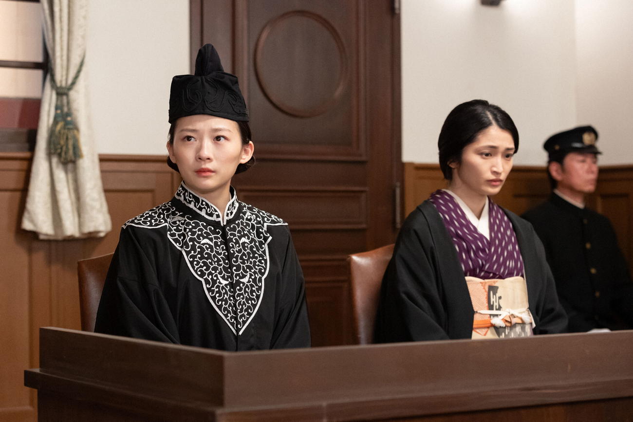NHK連続テレビ小説「虎に翼」の1場面（C）NHK