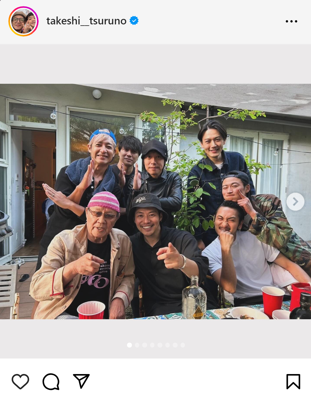 つるの剛士のインスタグラムから