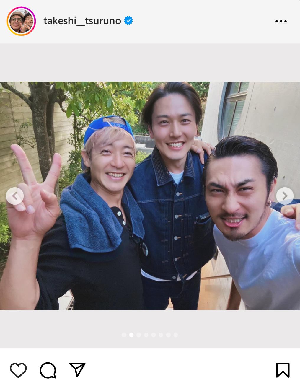 つるの剛士のインスタグラムから