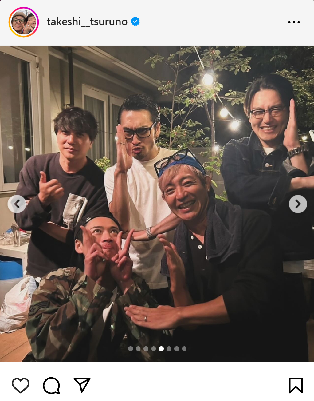つるの剛士のインスタグラムから