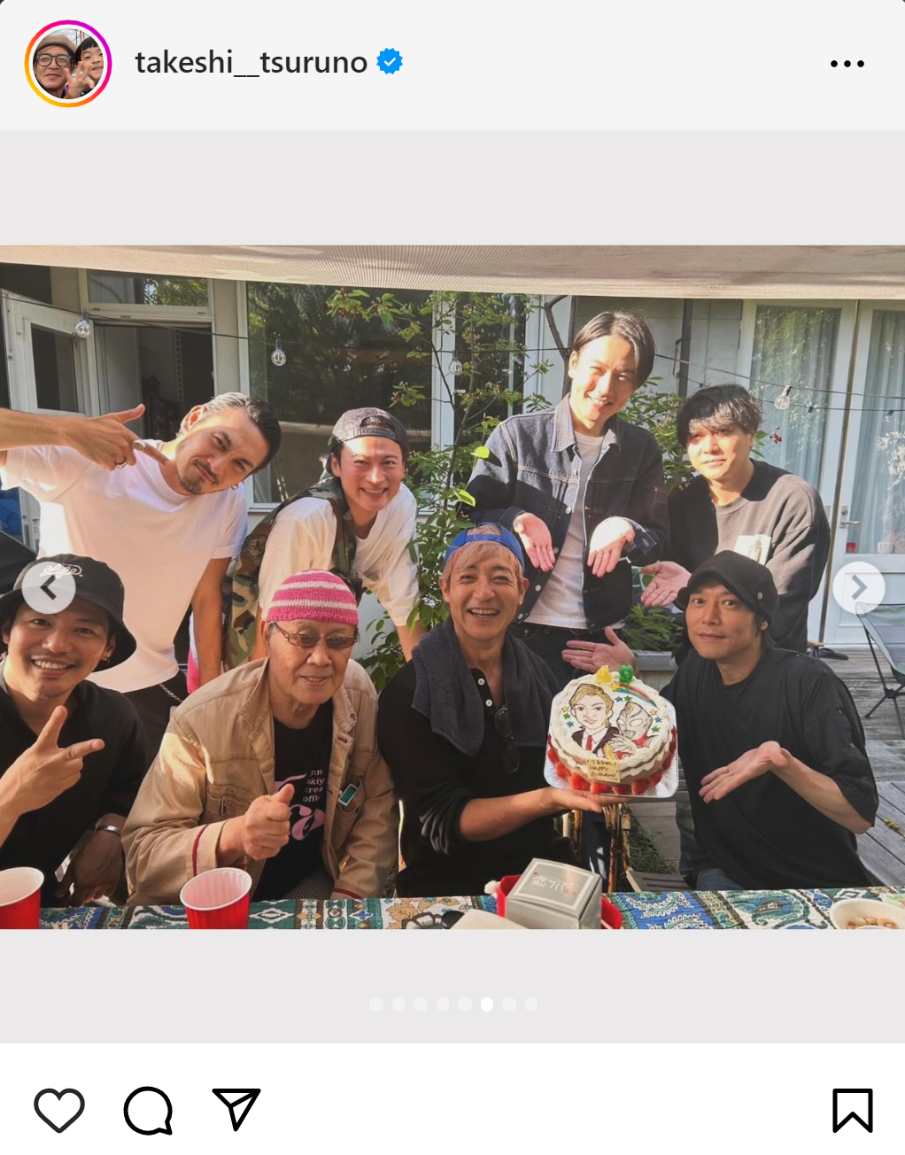 つるの剛士のインスタグラムから