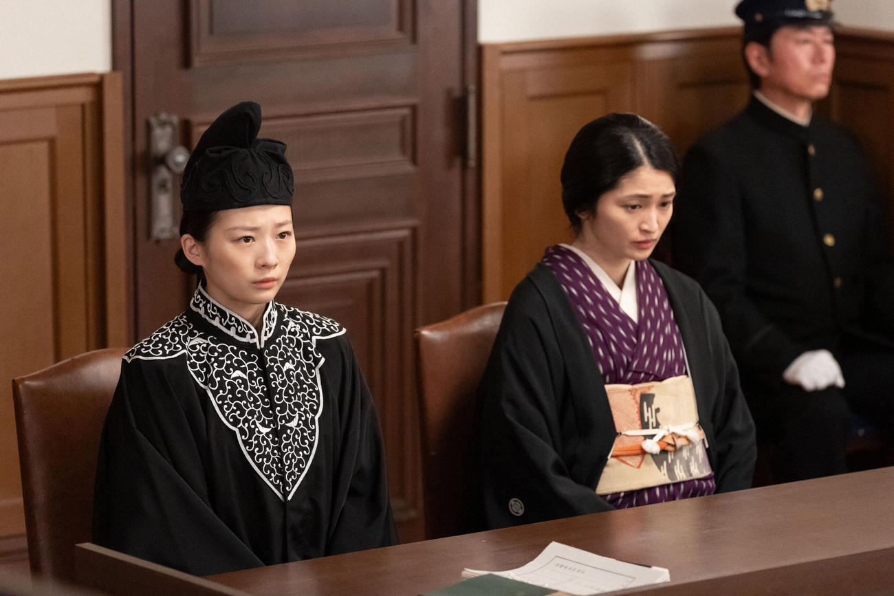NHK連続テレビ小説「虎に翼」の1場面（C）NHK