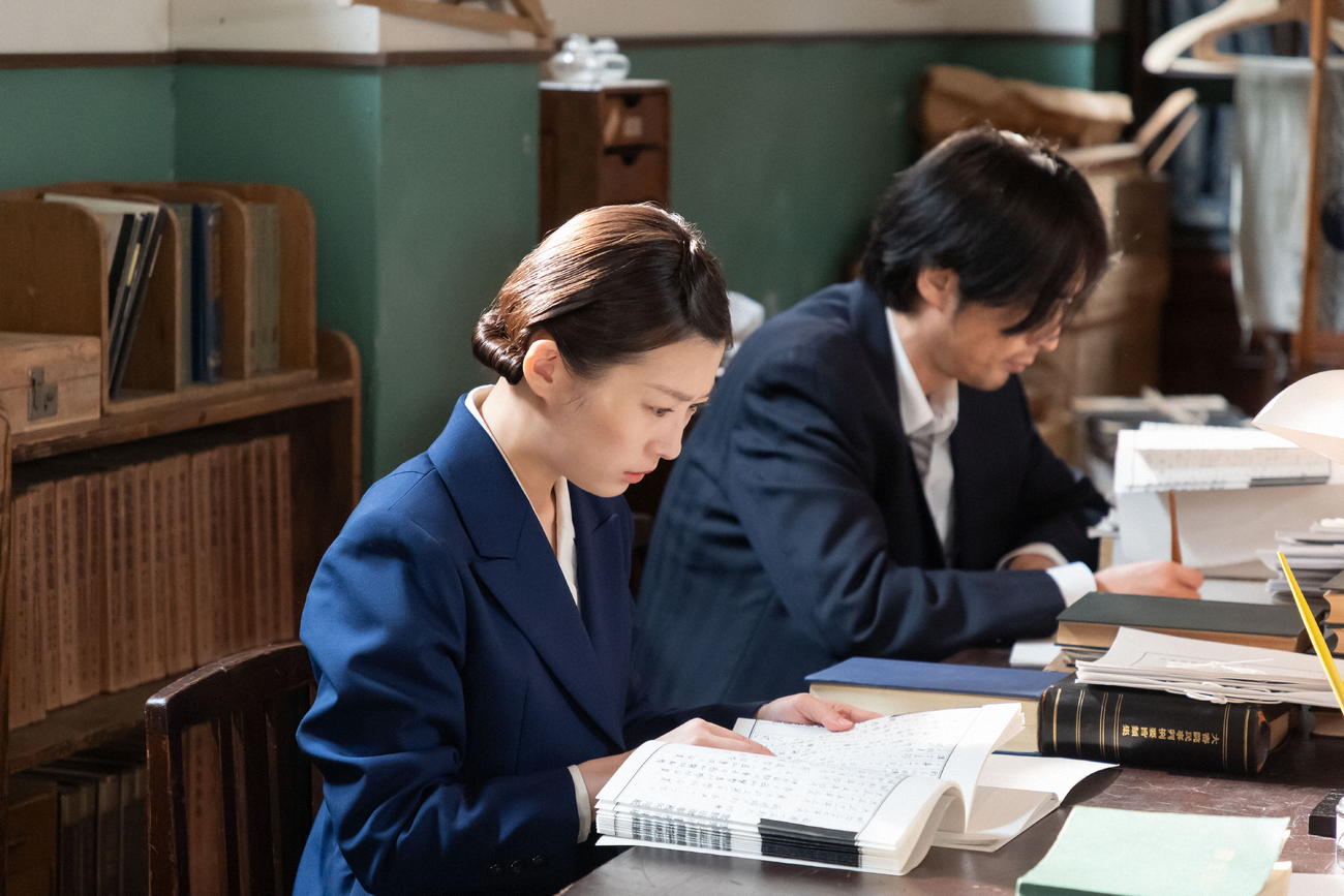 NHK連続テレビ小説「虎に翼」の1場面（C）NHK