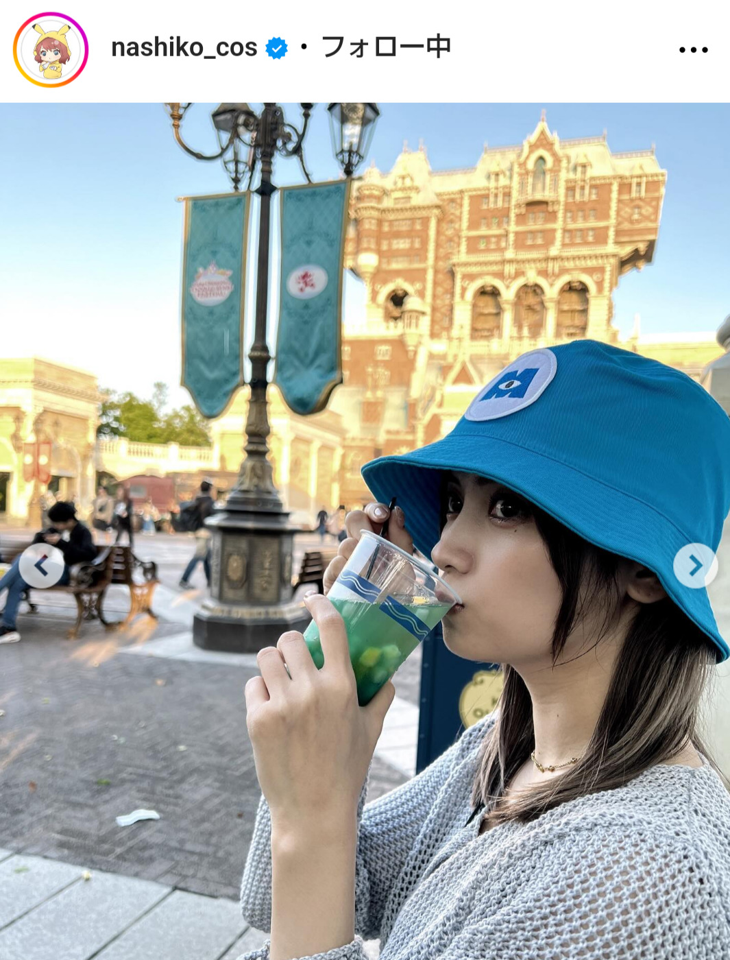 桃月なしこのインスタグラムから