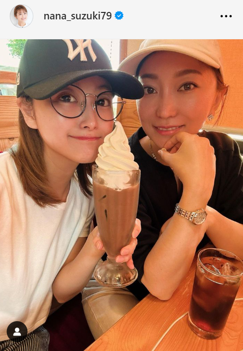 鈴木奈々のインスタグラムから