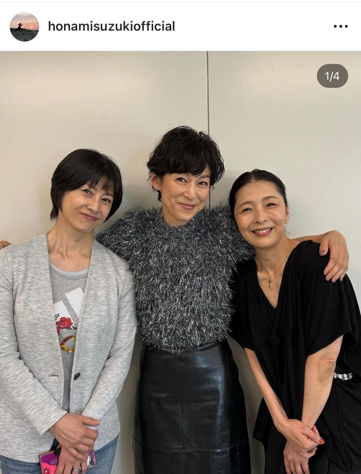 鈴木保奈美のインスタグラムから
