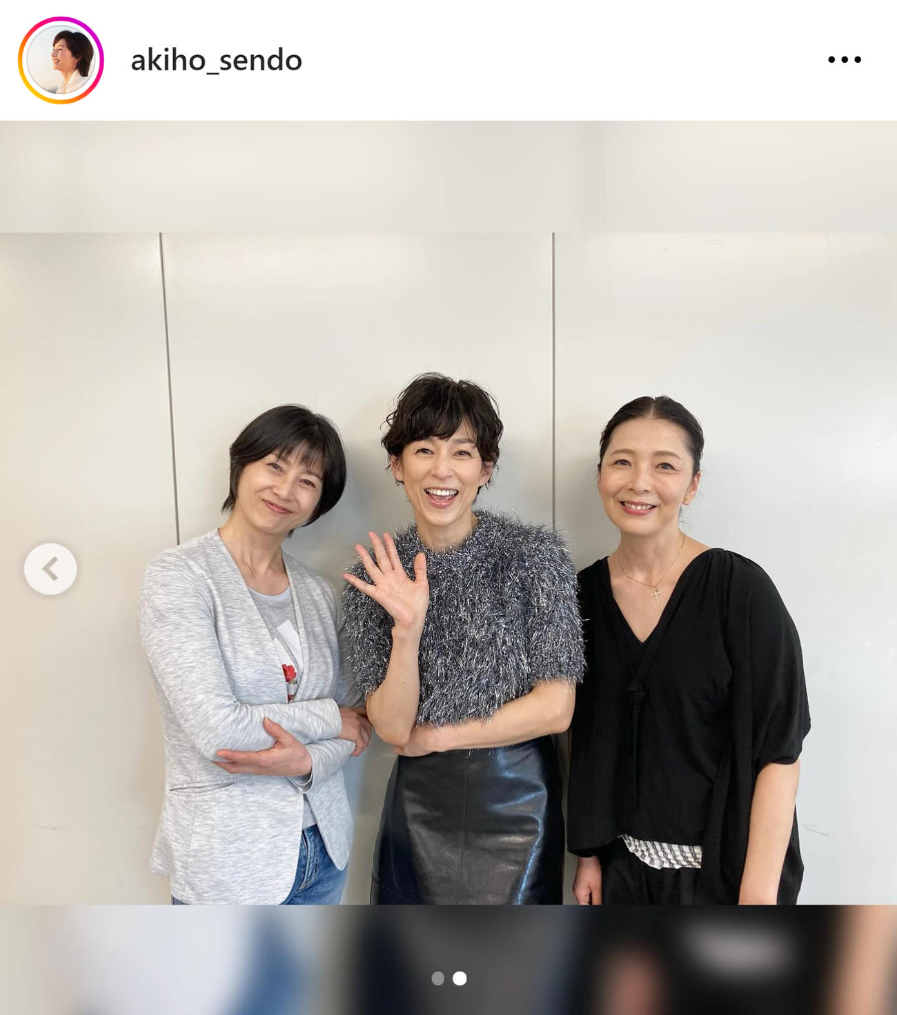 千堂あきほのインスタグラムから