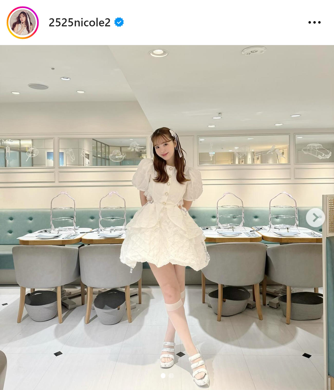 藤田ニコルのインスタグラムから