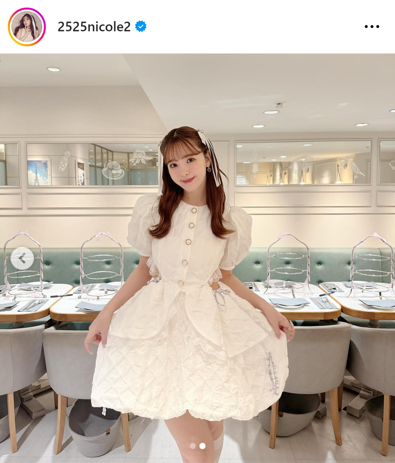 藤田ニコルのインスタグラムから