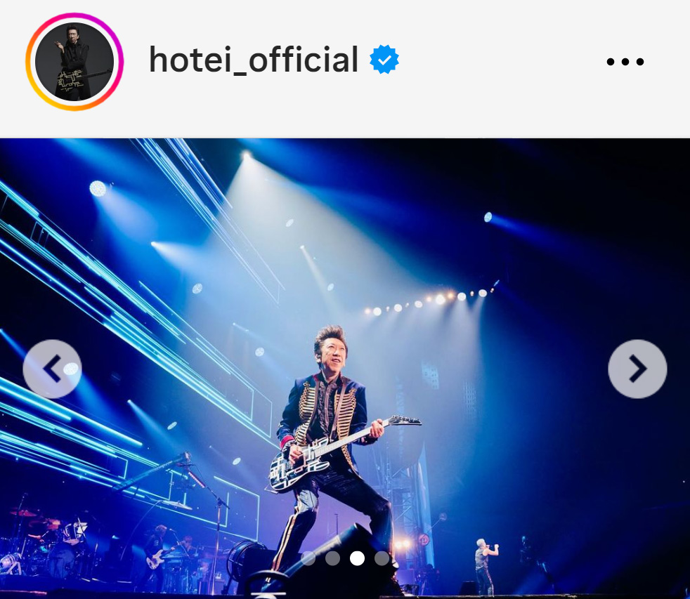 布袋寅泰のインスタグラムから