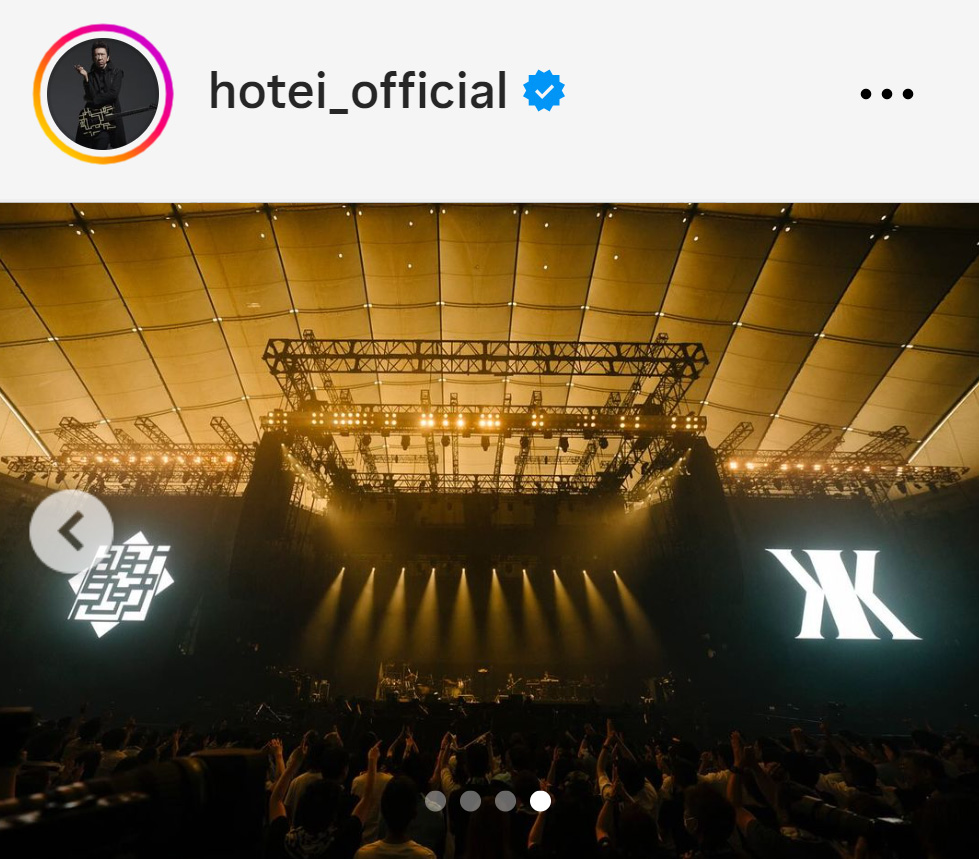 布袋寅泰のインスタグラムから