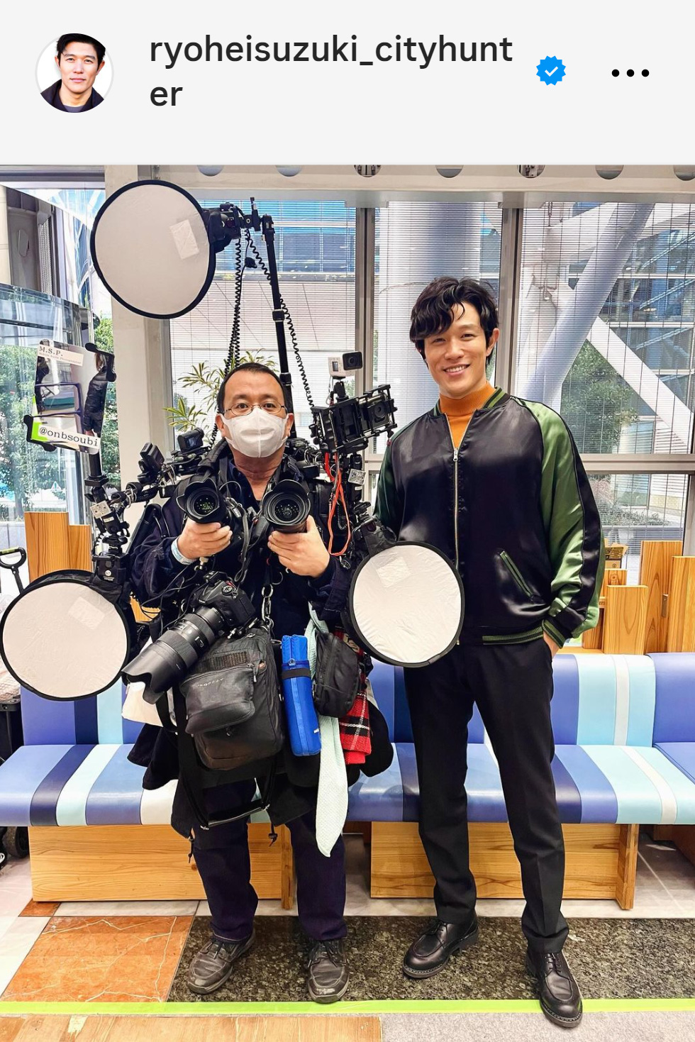 鈴木亮平のインスタグラムから