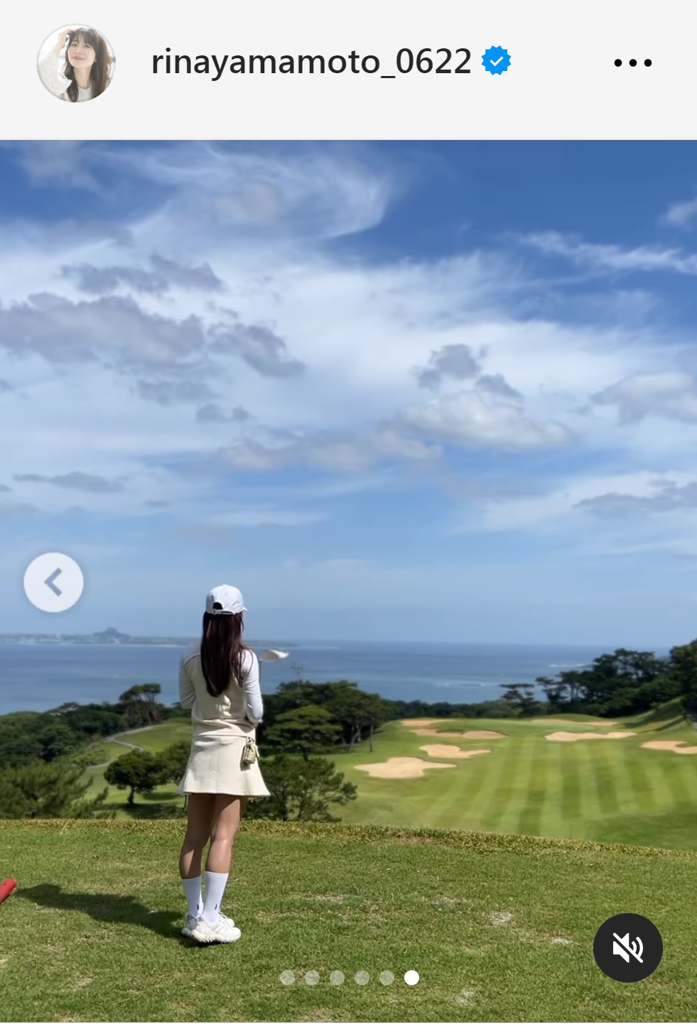 山本里菜アナのインスタグラムから