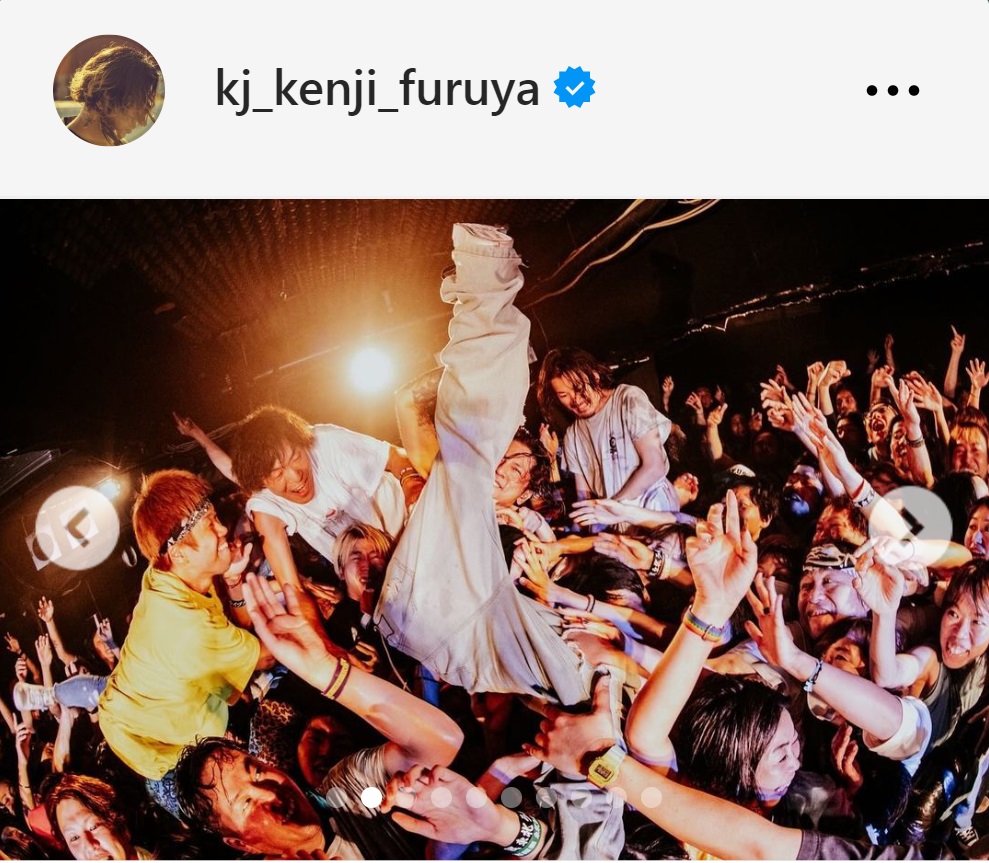 降谷建志のインスタグラムから