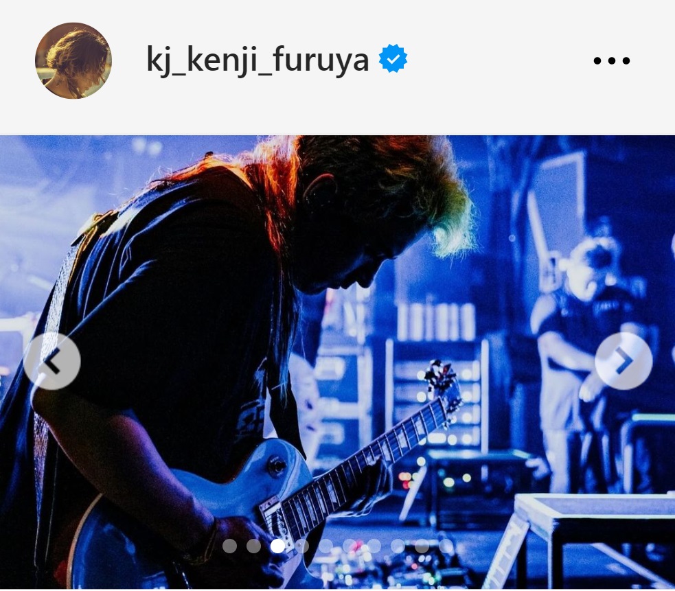 降谷建志のインスタグラムから