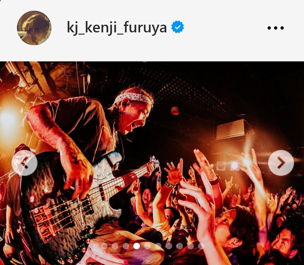 降谷建志のインスタグラムから