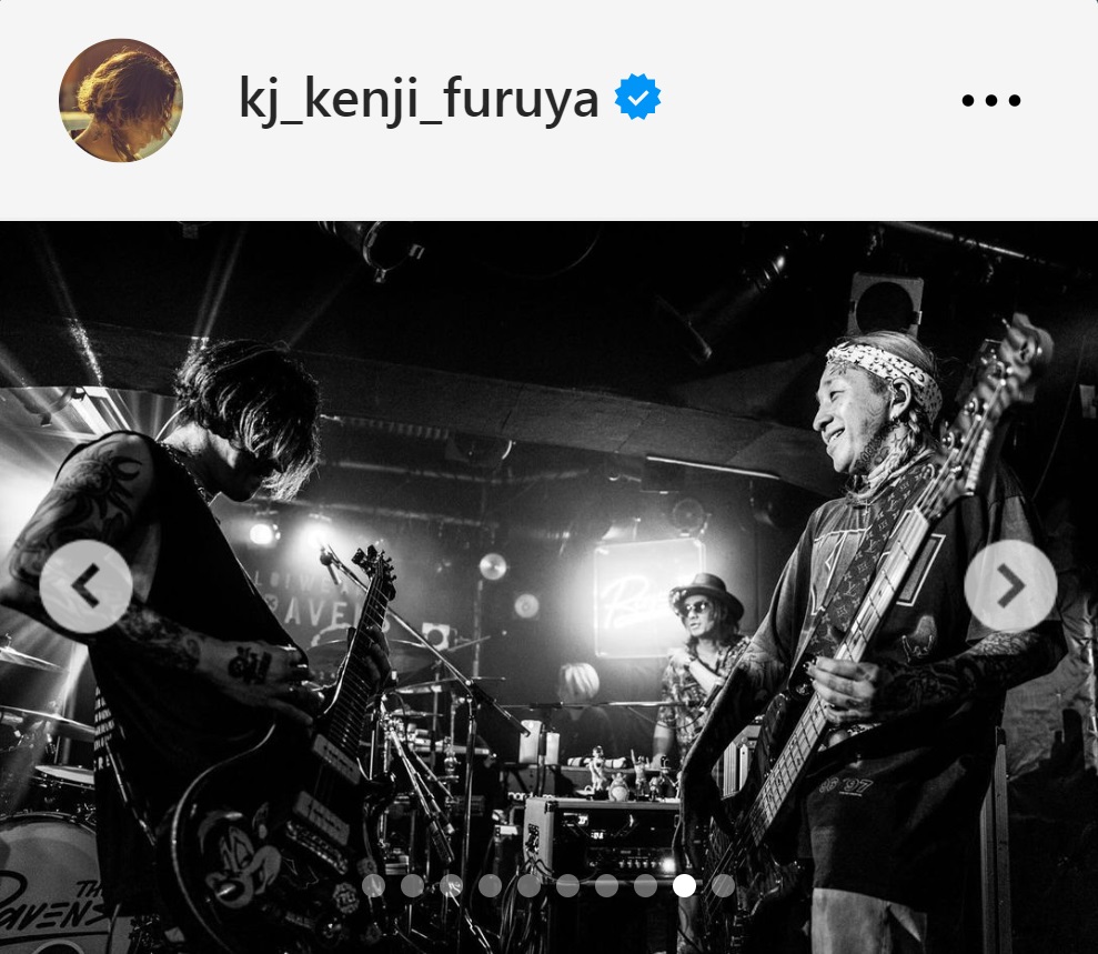 降谷建志のインスタグラムから