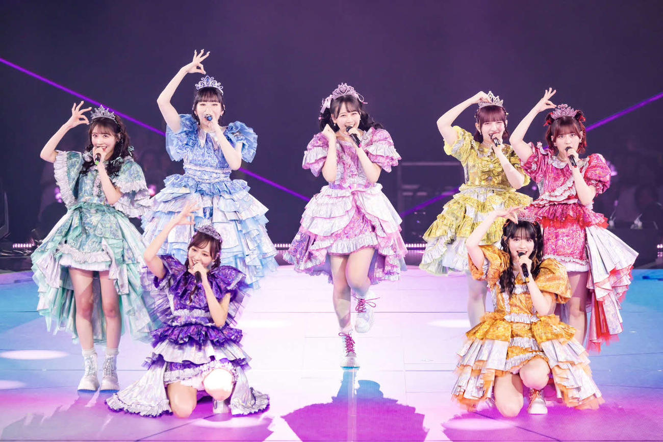 初の日本武道館公演を行ったFRUITS ZIPPER