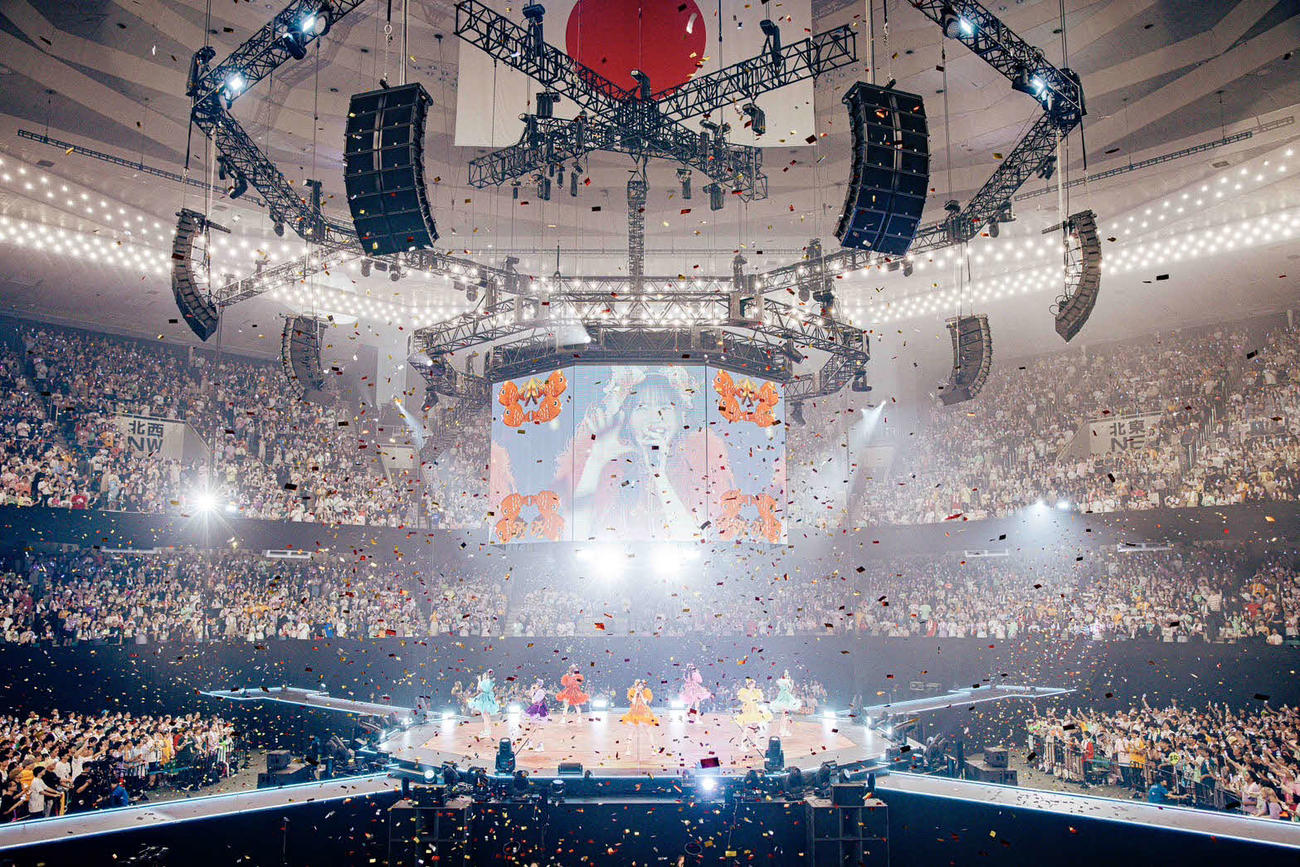 初の日本武道館公演を行ったFRUITS ZIPPER