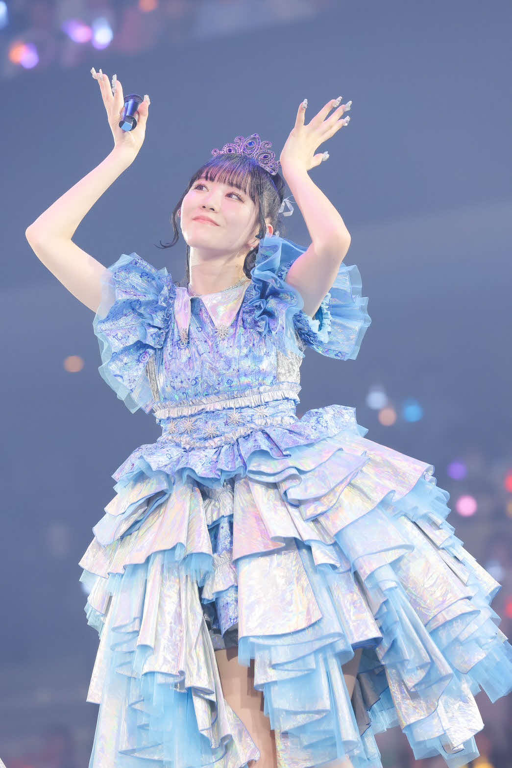 初の日本武道館公演を行ったFRUITS ZIPPERの真中まな