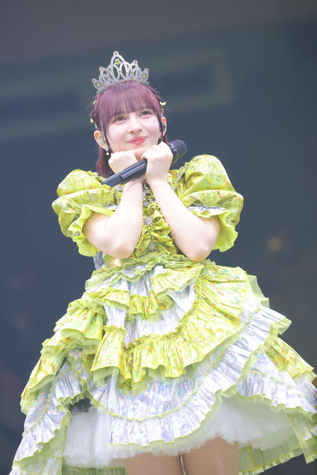 初の日本武道館公演を行ったFRUITS ZIPPERの早瀬ノエル