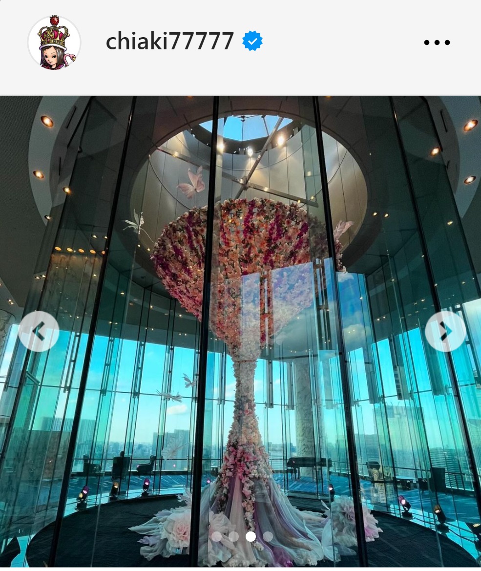 千秋のインスタグラムから