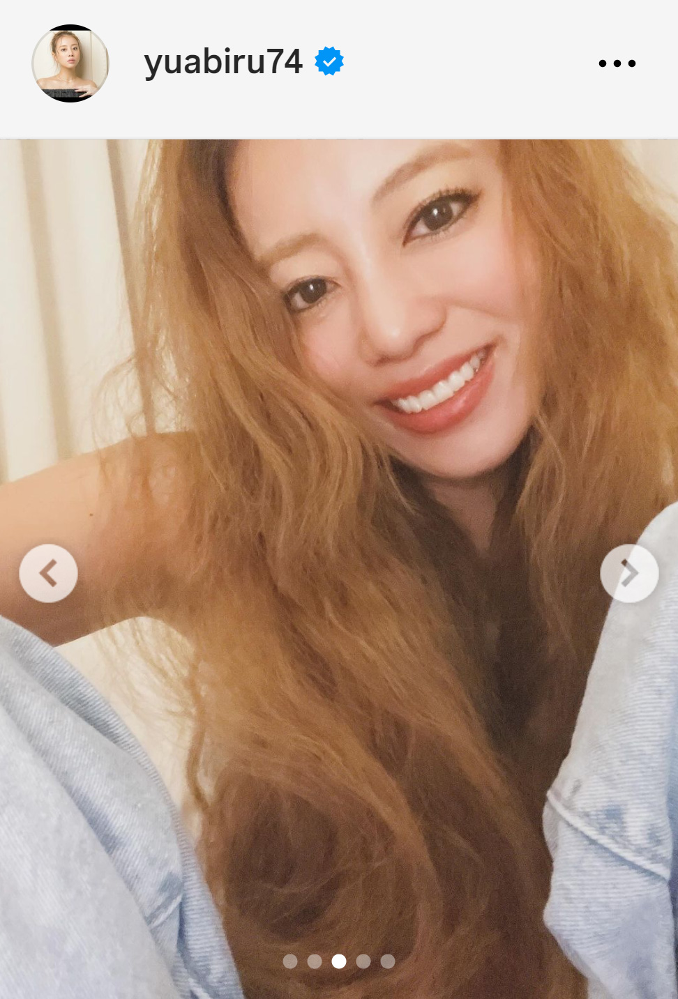 あびる優のインスタグラムから
