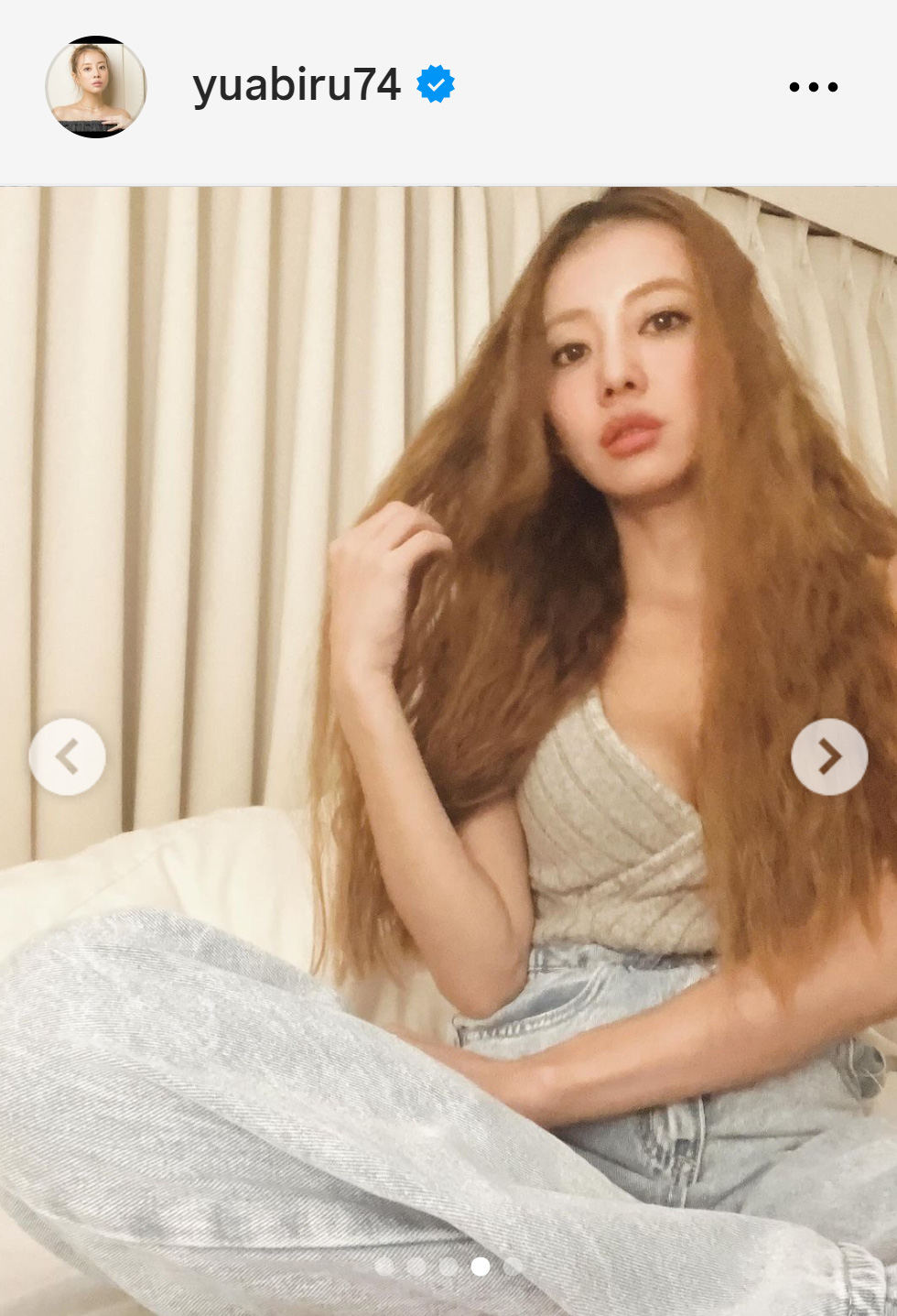 あびる優のインスタグラムから