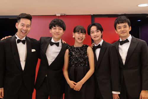 越山敬達、カンヌ映画祭公式上映で涙「こういう舞台にまた立ちたい」　主演作「ぼくのお日さま」
