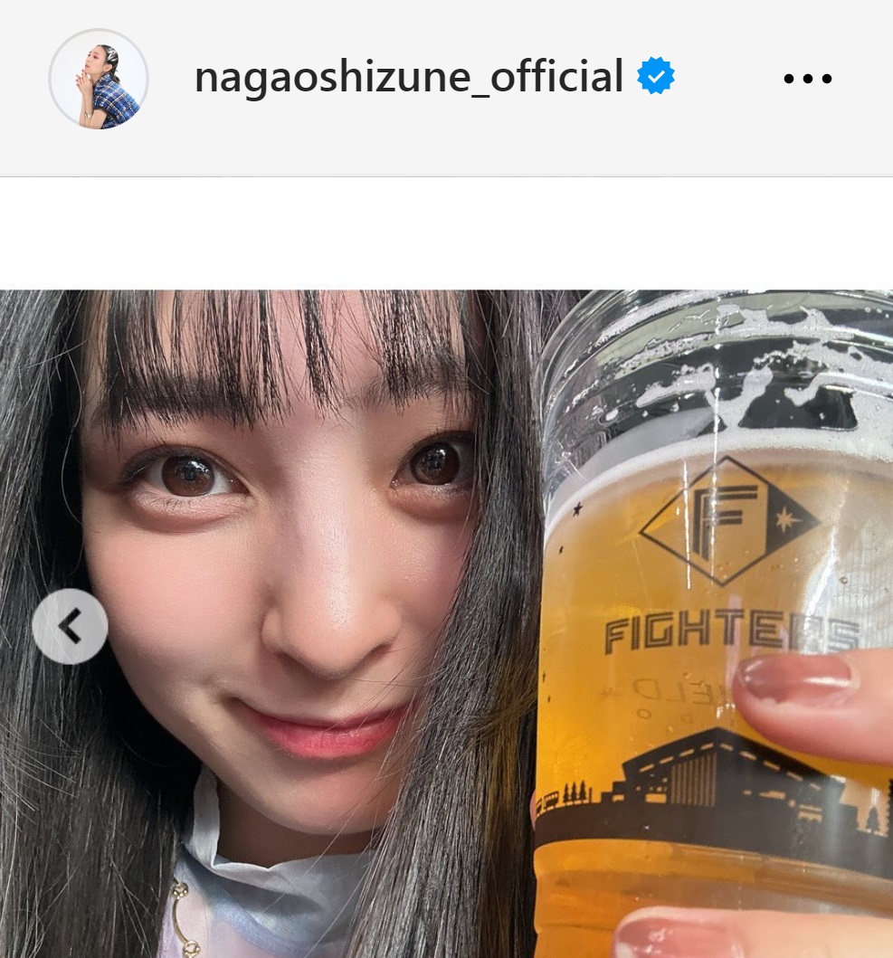長尾寧音のインスタグラムから