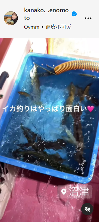 榎本加奈子さんのインスタグラムから