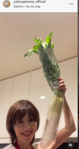 荻野目洋子のインスタグラムから