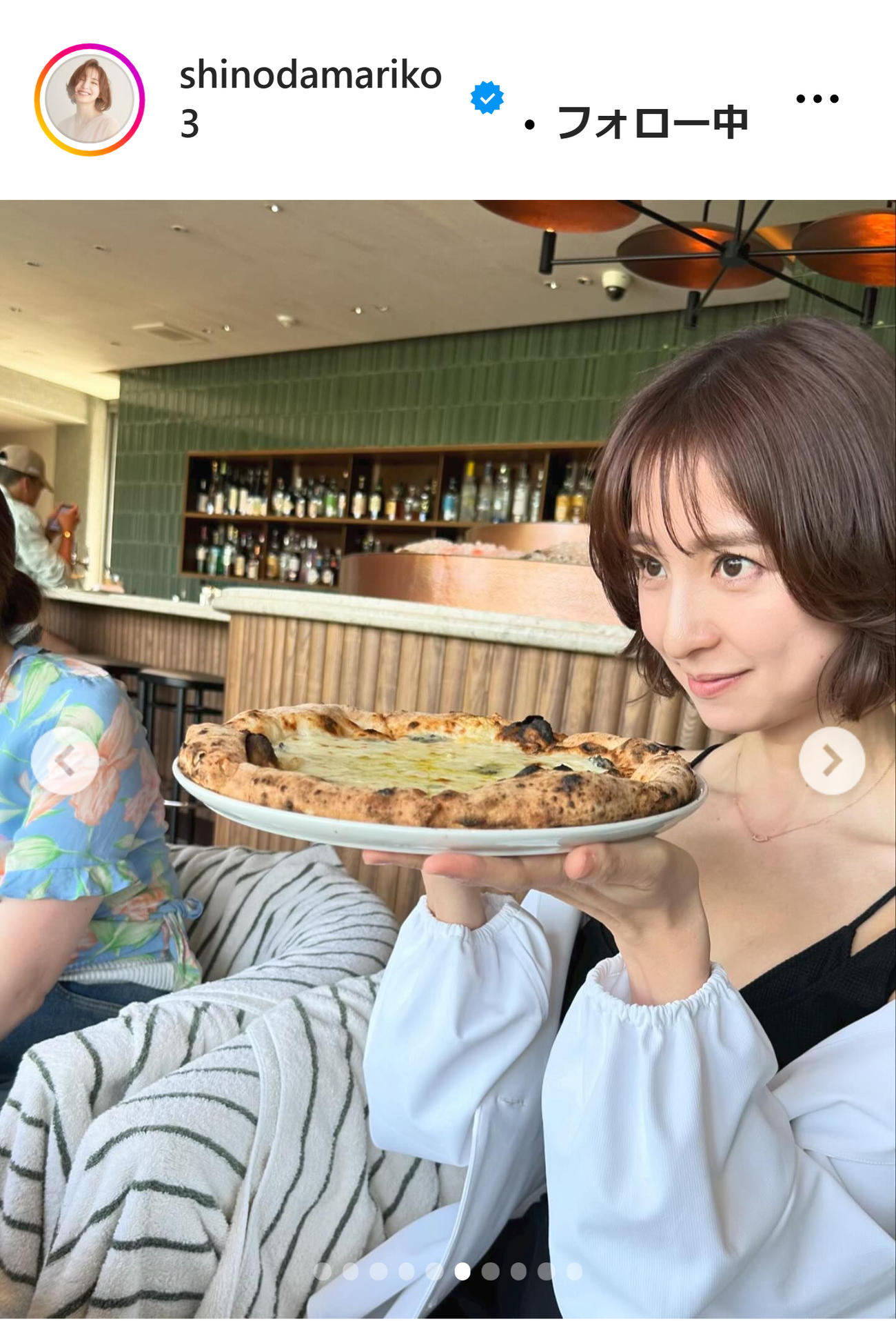 篠田麻里子のインスタグラムから