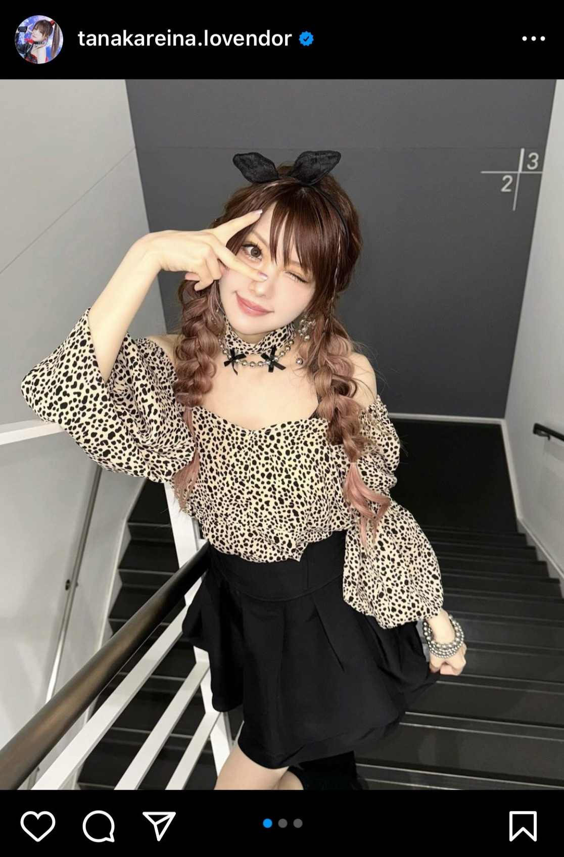 田中れいなのインスタグラムから