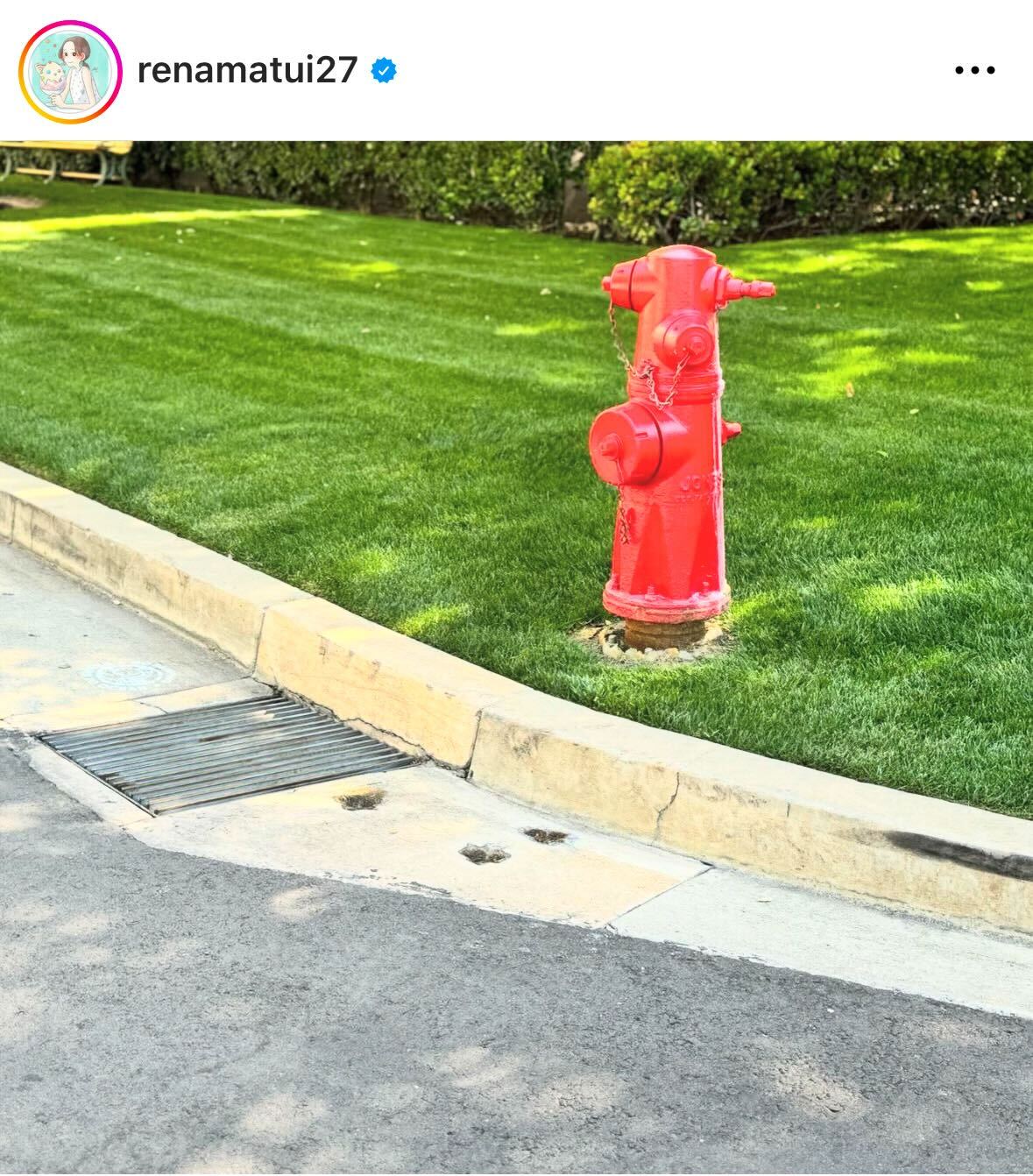 松井玲奈のインスタグラムから