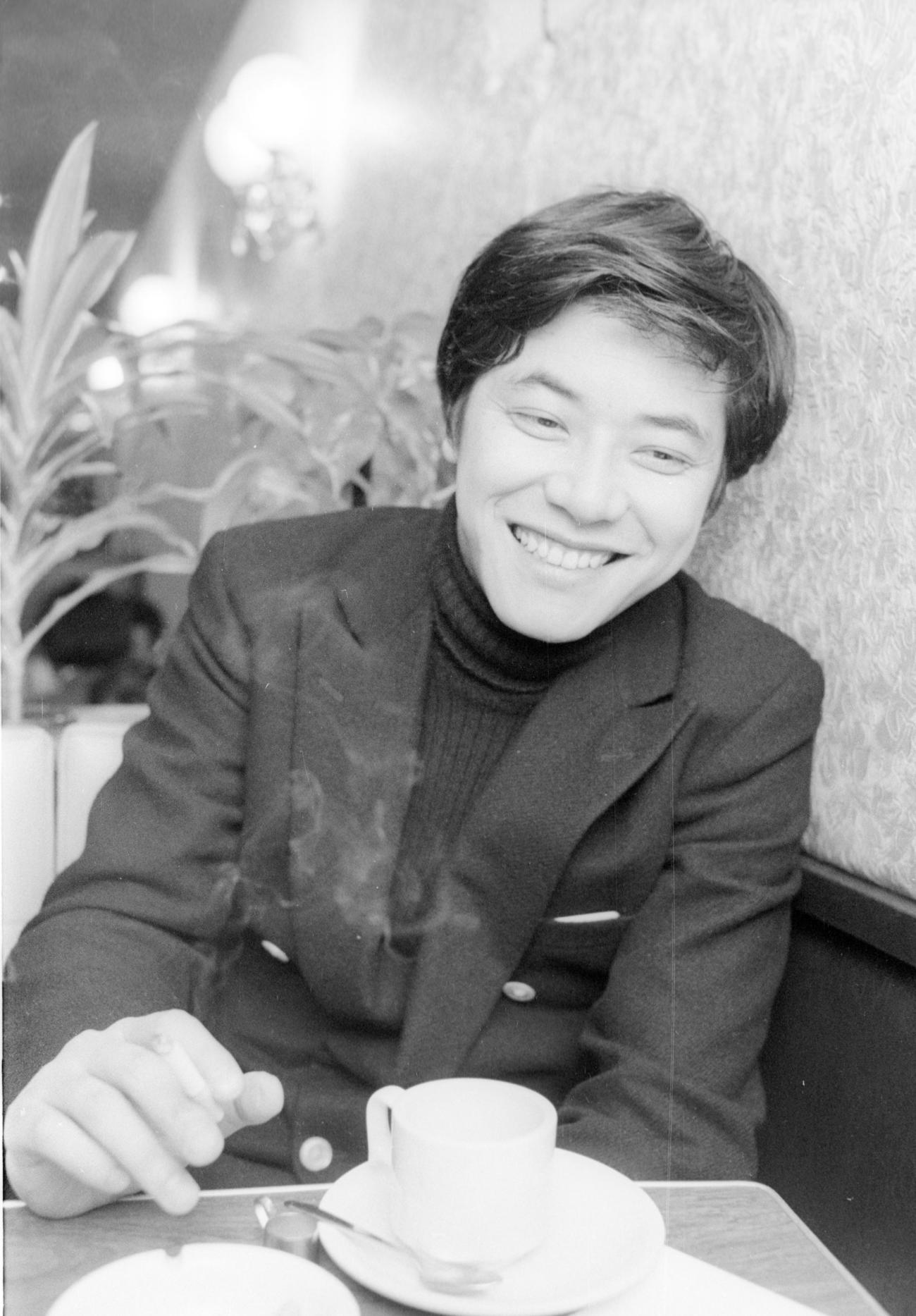 中尾彬さん（1970年撮影）