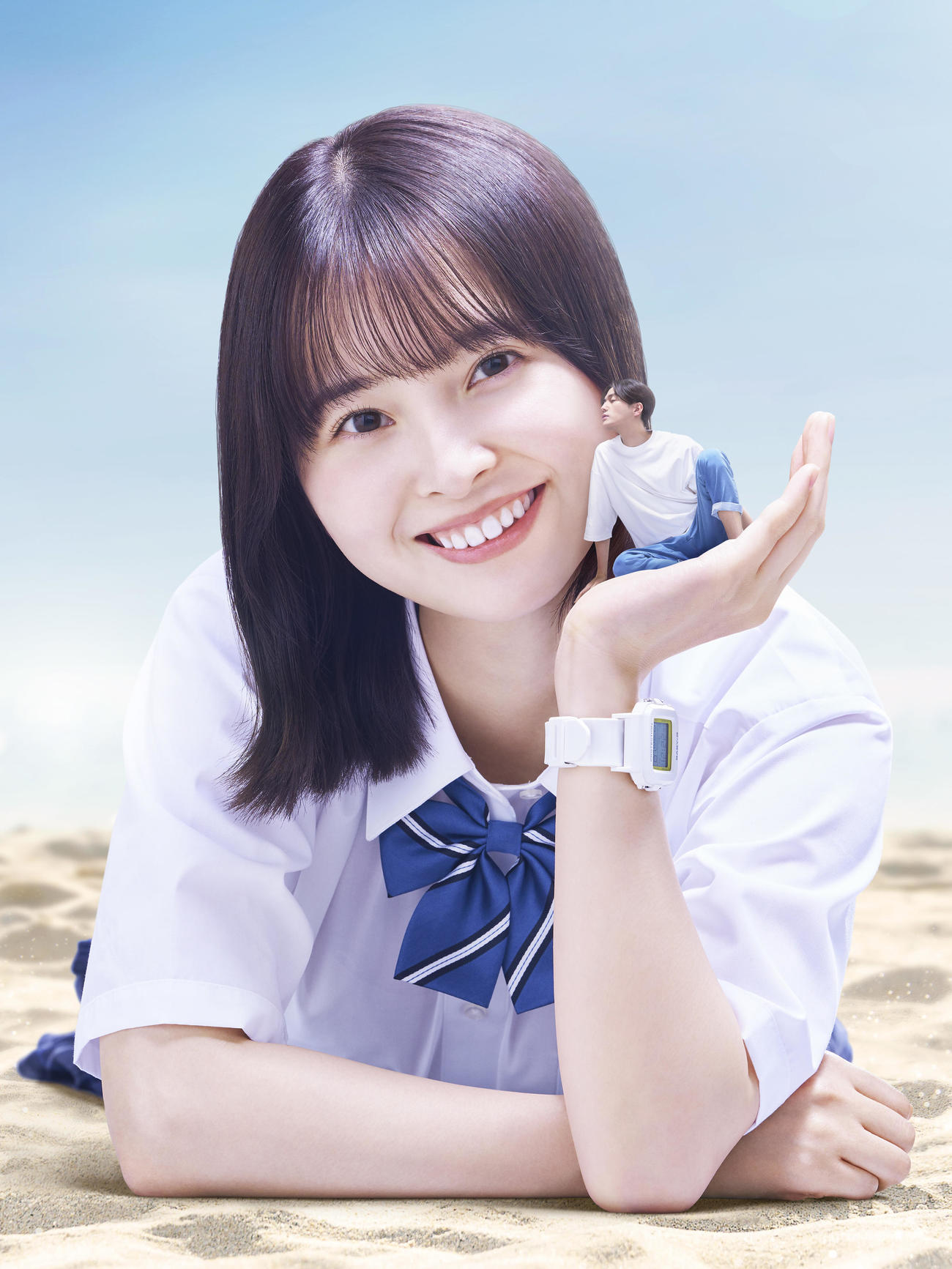 テレビ朝日系7月期火曜ドラマ「南くんが恋人!?」主演の飯沼愛と男女逆転で小さくなる南くん役の八木勇征