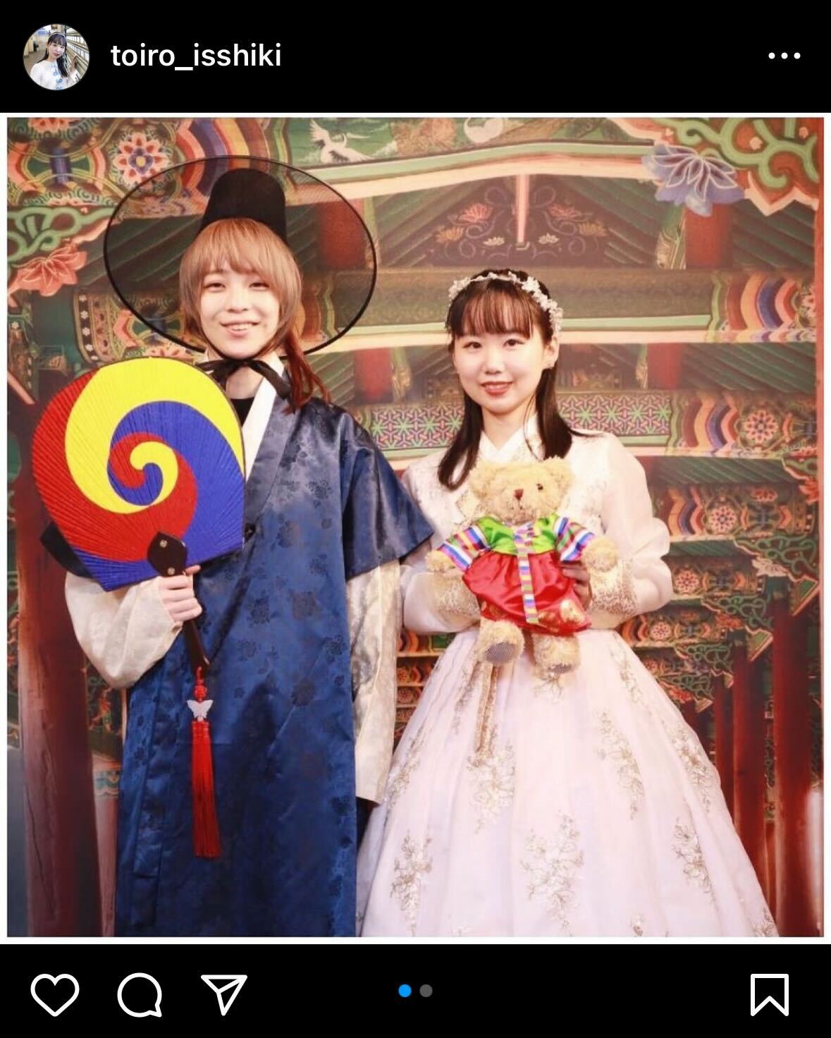 一色といろインスタグラムから