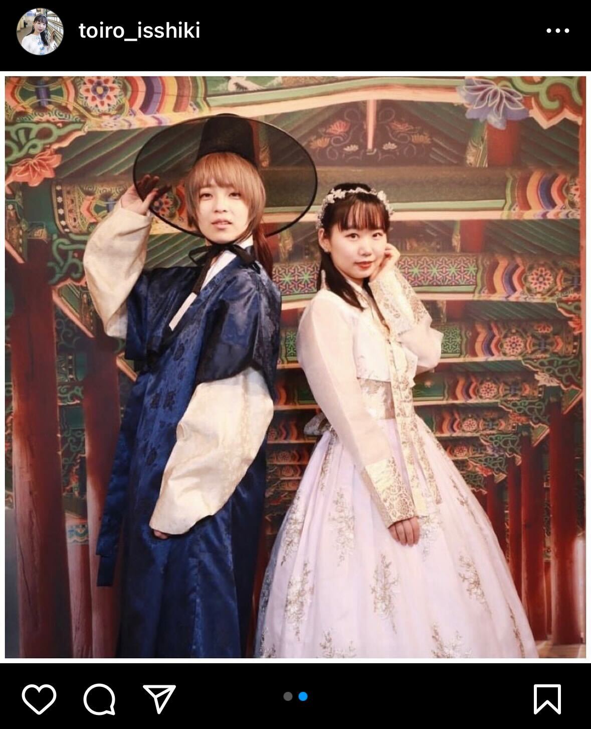 一色といろインスタグラムから