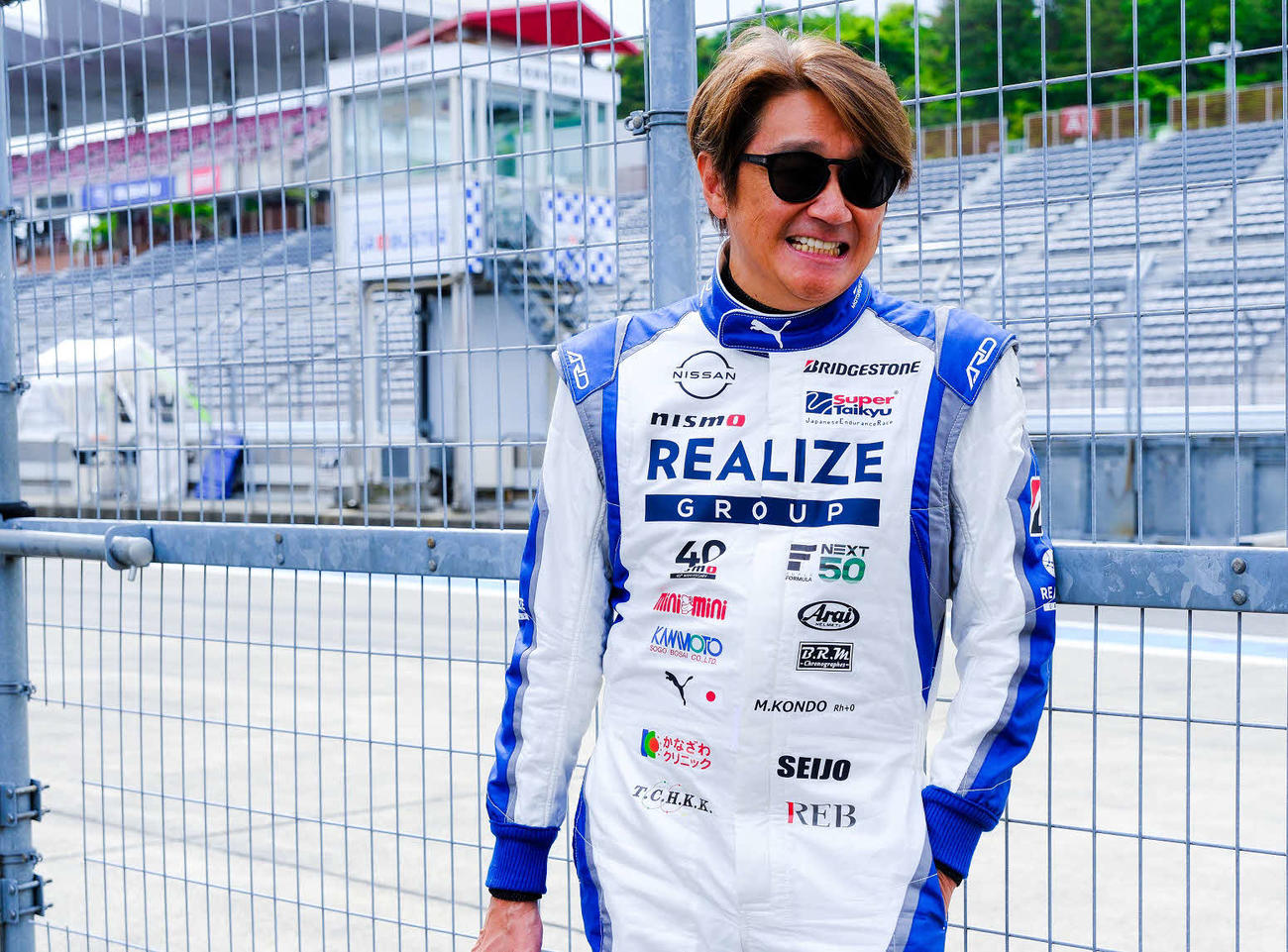 16年ぶりにレーシングドライバーに復帰する近藤真彦