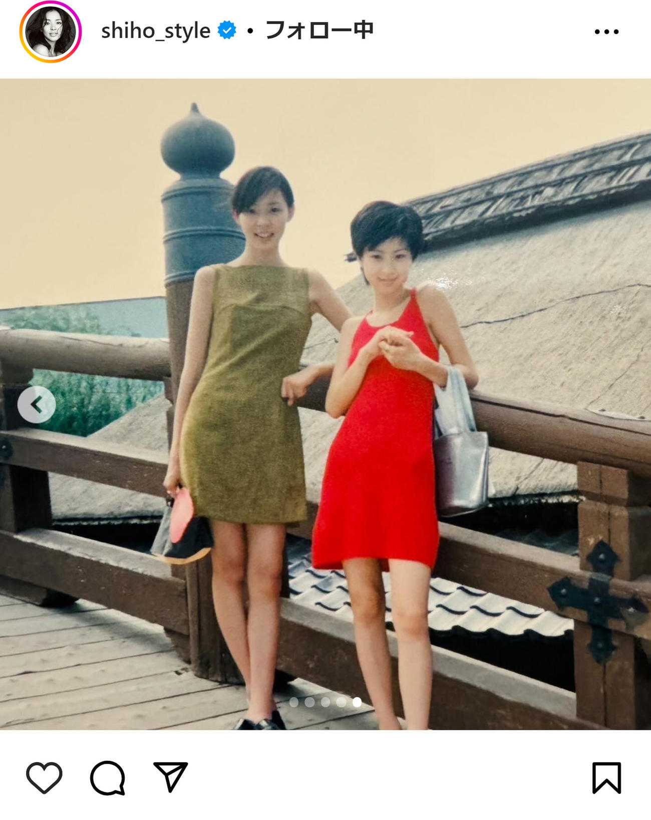 SHIHOのインスタグラムから
