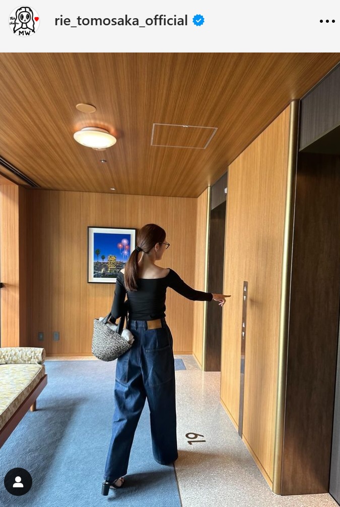 ともさかりえのインスタグラムから