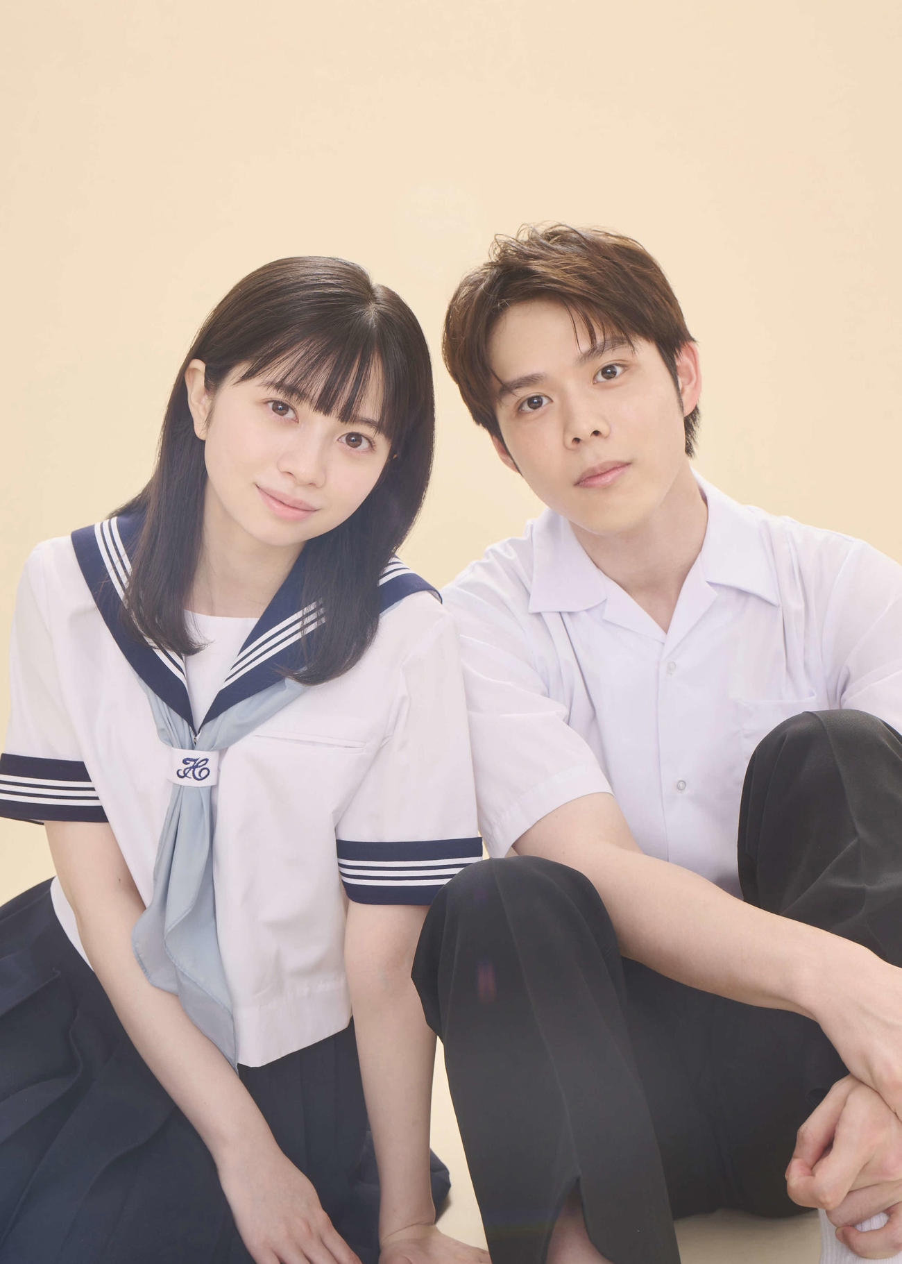 カンテレ・フジテレビ系7月期「あの子の子ども」主演の桜田ひより、細田佳央太（C）カンテレ