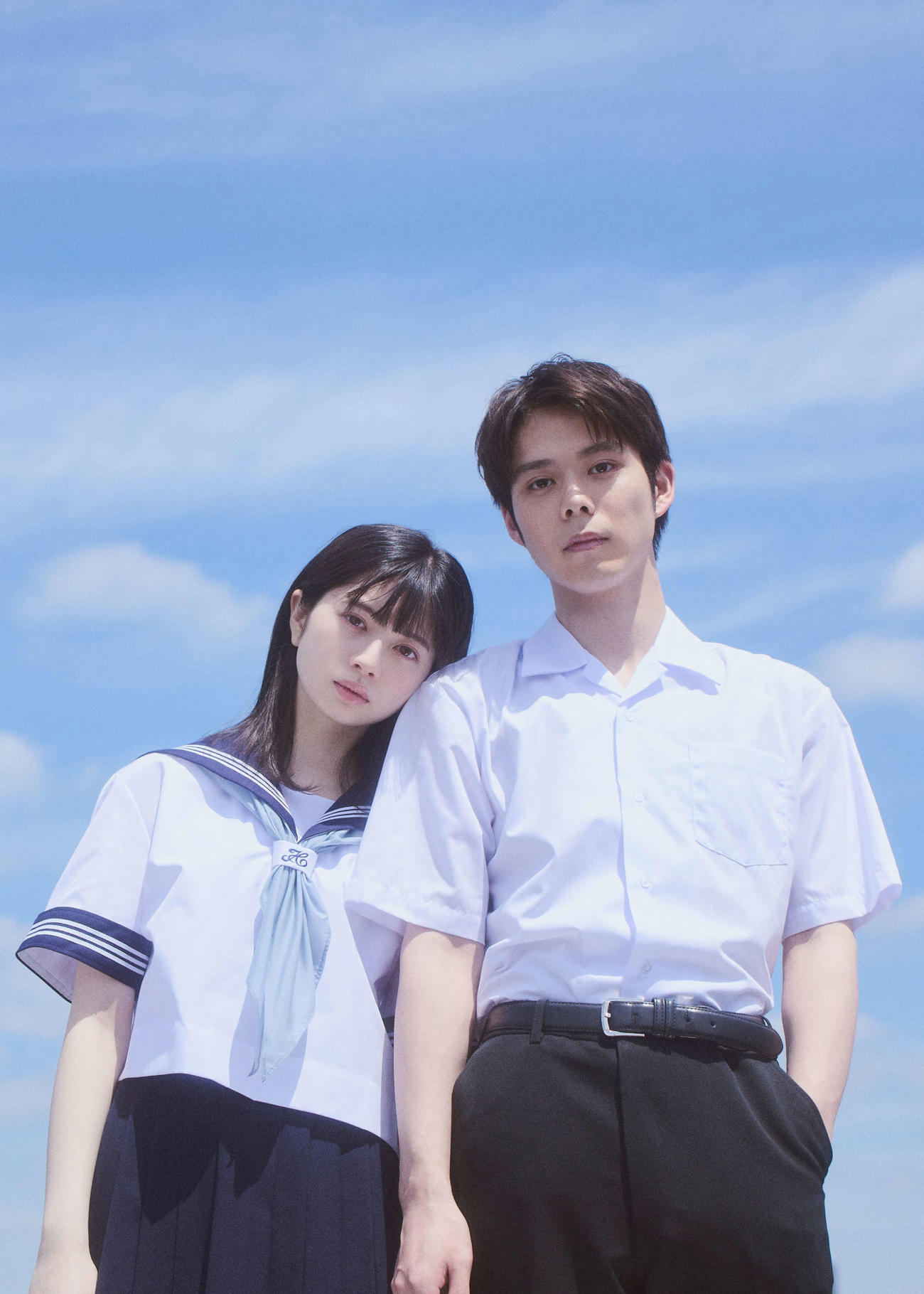 カンテレ・フジテレビ系7月期「あの子の子ども」主演の桜田ひより、細田佳央太（C）カンテレ