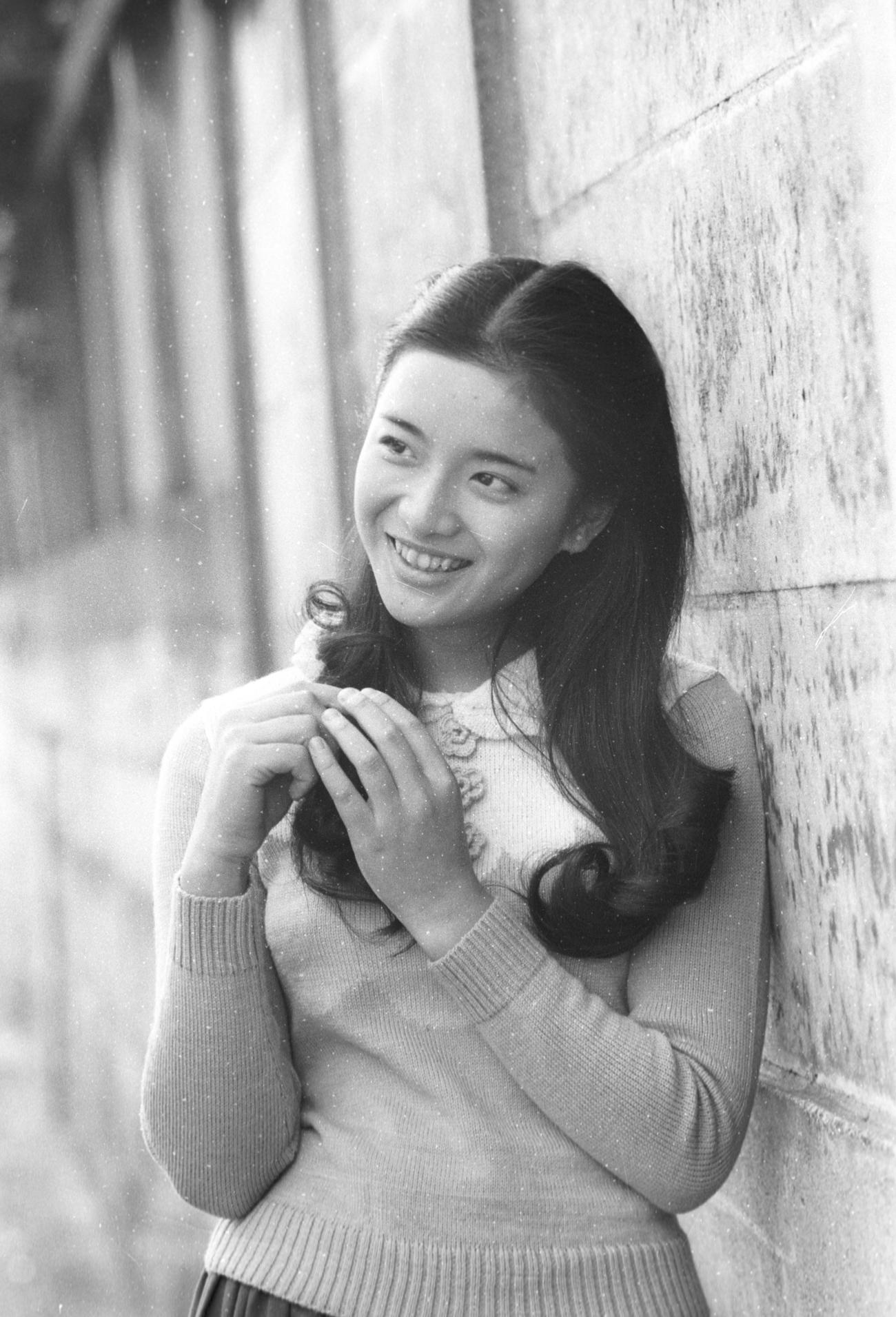75年、デビュー2年目の池上季実子