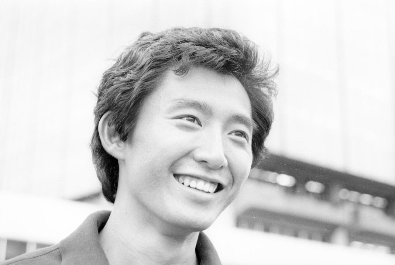 79年7月、デビュー直前の石田純一