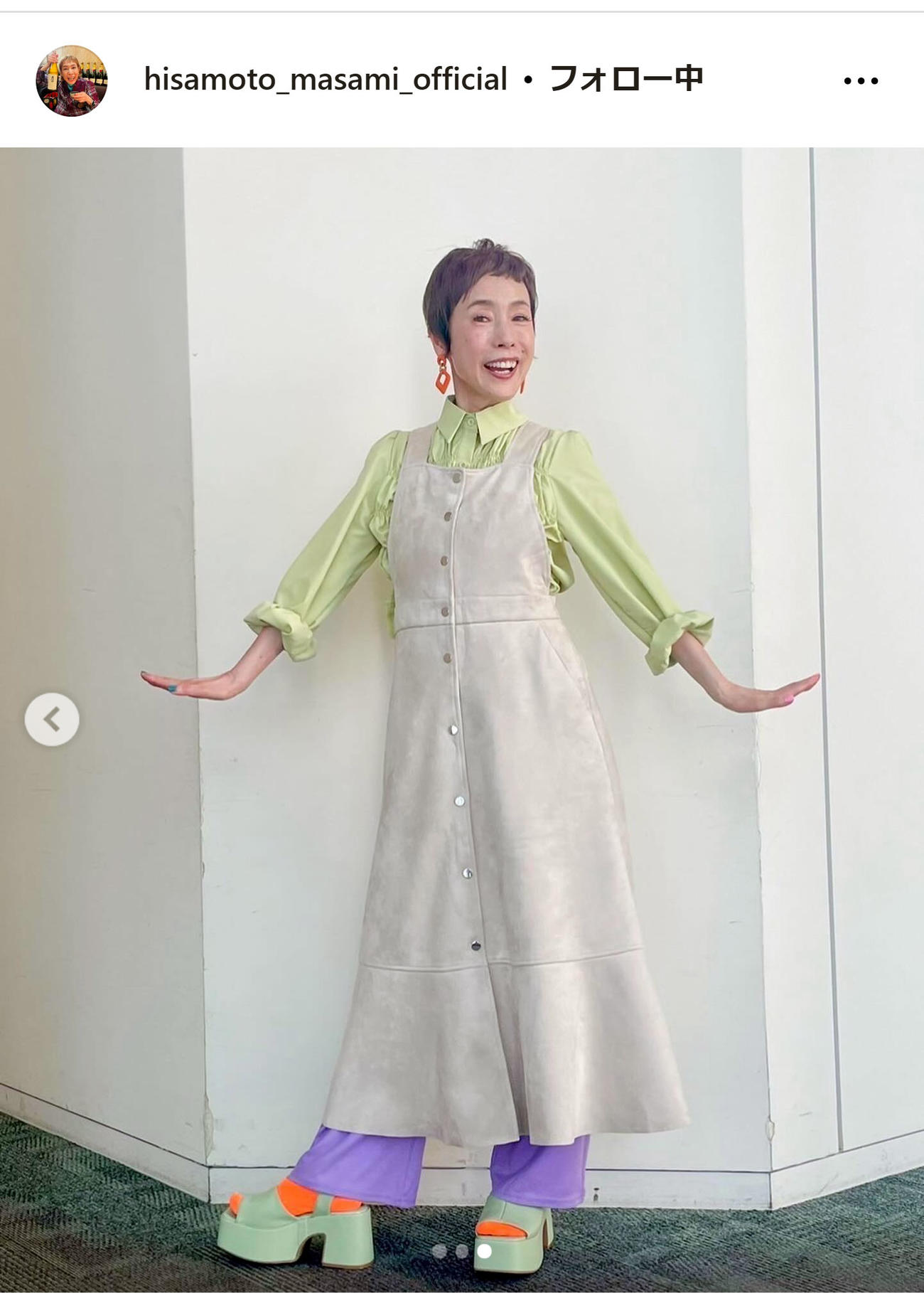 久本雅美のインスタグラムから