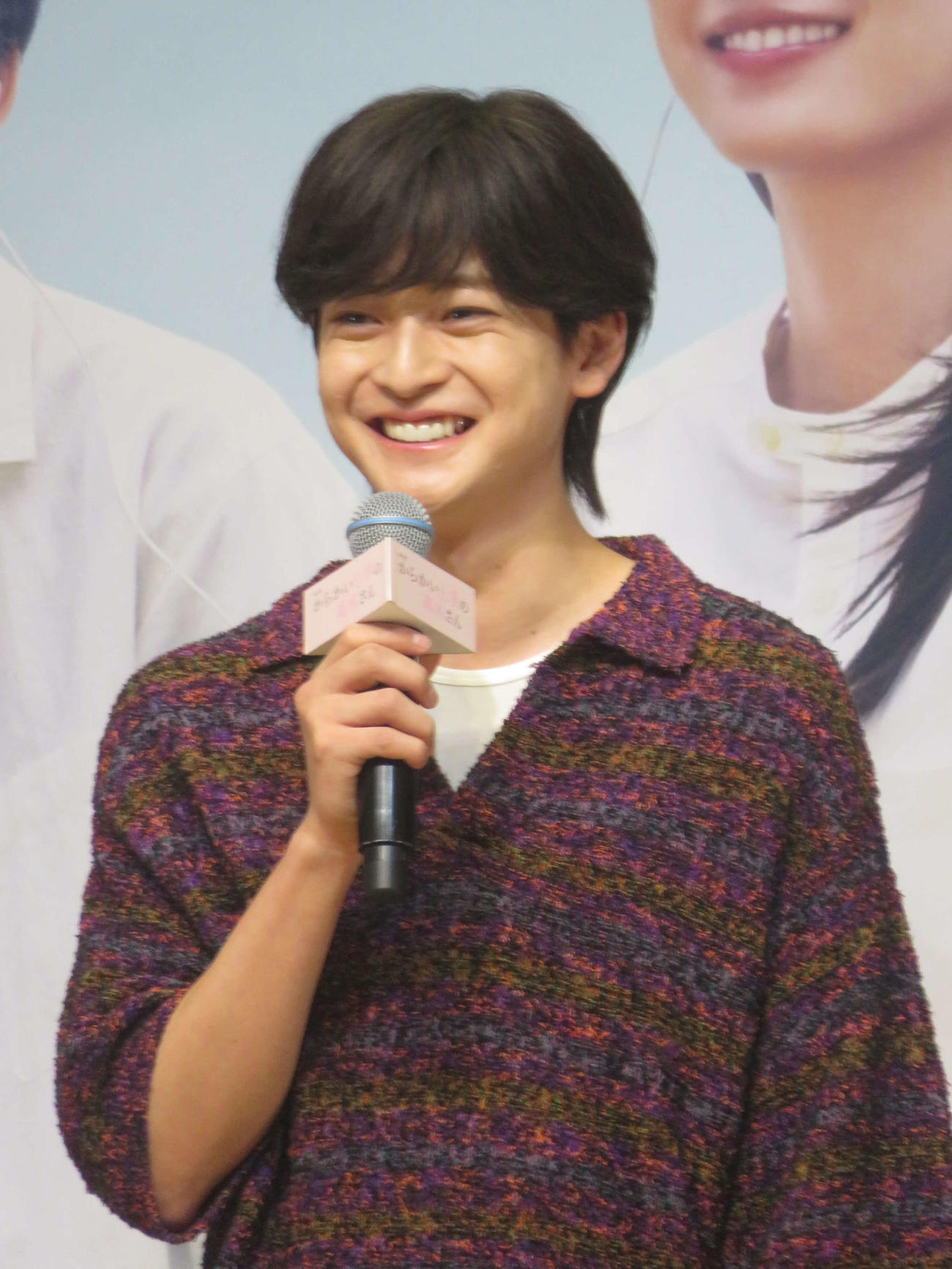 映画「からかい上手の高木さん」中学生限定試写会にサプライズで登壇した高橋文哉